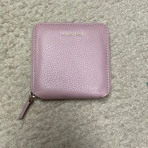 NEW Levenger Carrie Coin and Card Wallet in Blush